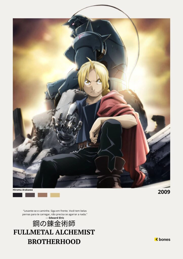 Irmãos Elric - Fullmetal Alchemist Brotherhood
