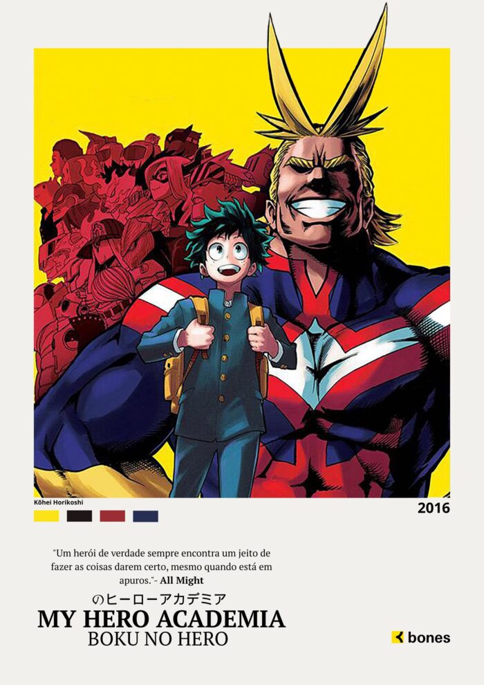 My Hero Academia: Deku e All Might