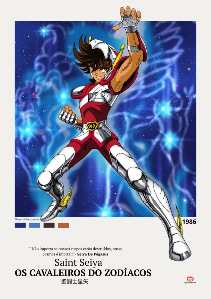 Seiya de Pégasus - Os Cavaleiros do Zodíaco