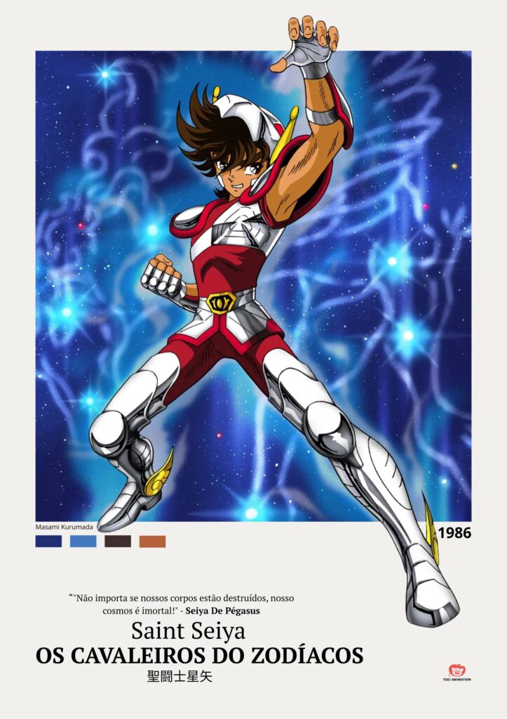 Seiya de Pégasus - Os Cavaleiros do Zodíaco