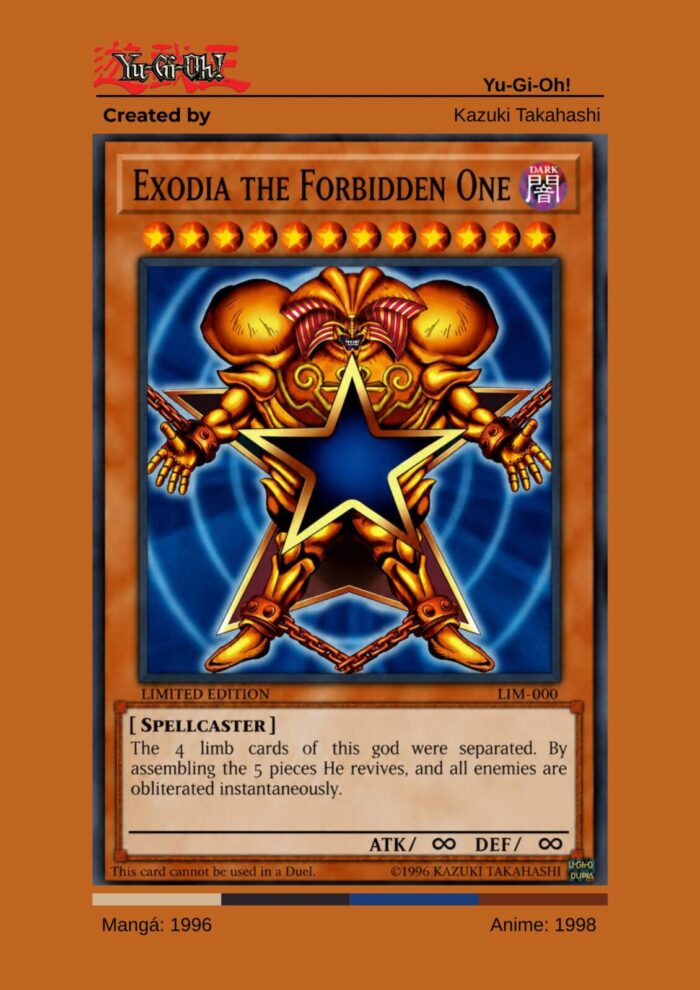 Exodia, o Proibido – Yu-Gi-Oh!
