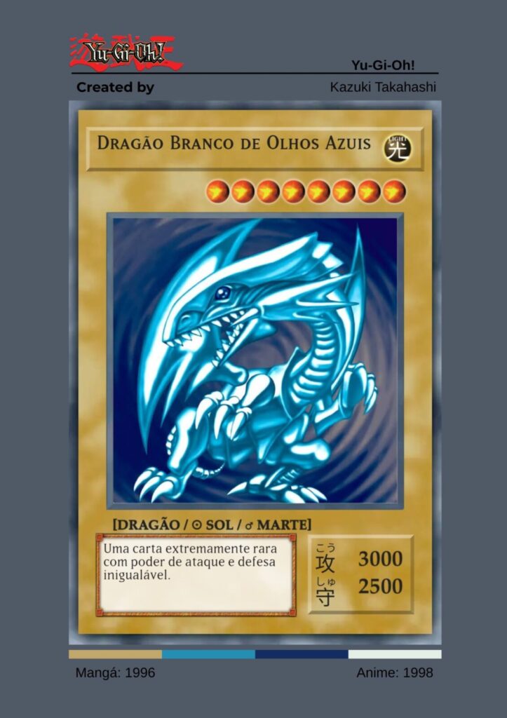 Dragão Branco de Olhos Azuis - Yu-Gi-Oh!
