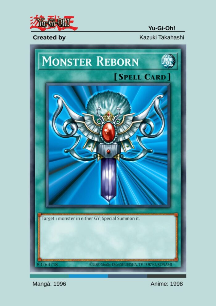 Monstro Que Renasce - Yu-Gi-Oh!