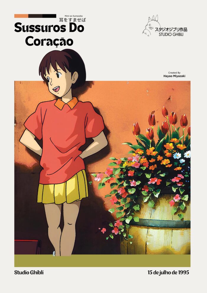Susurros do Coração - Studio Ghibli