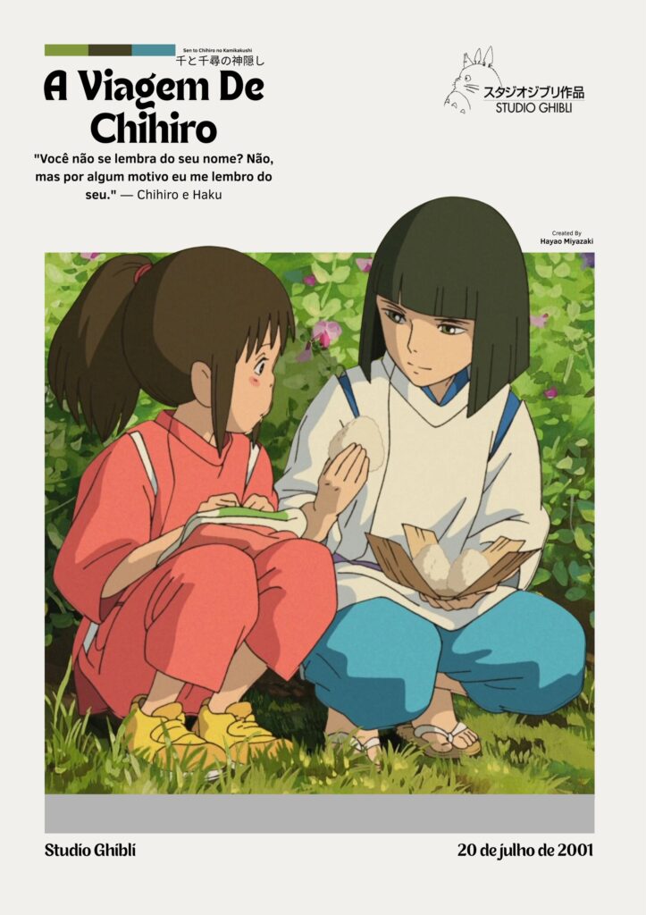 Filme A Viagem de Chihiro