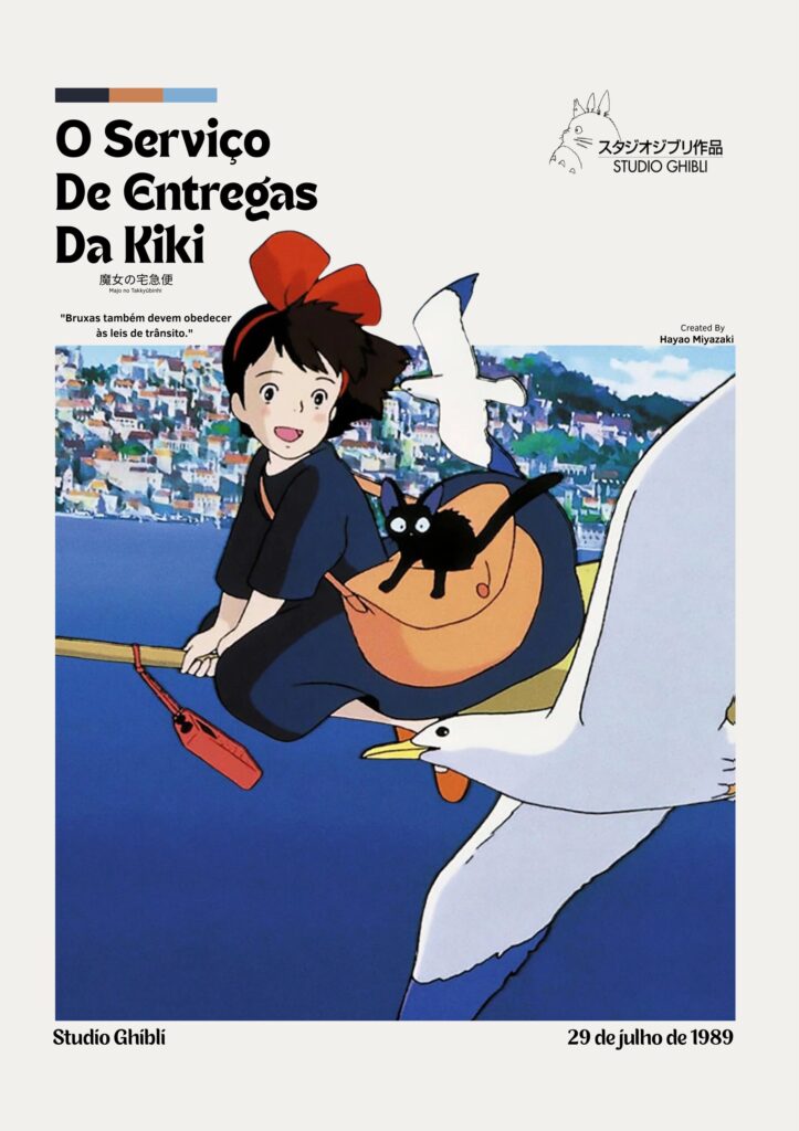 O Serviço de Entregas da Kiki: Studio Ghibli