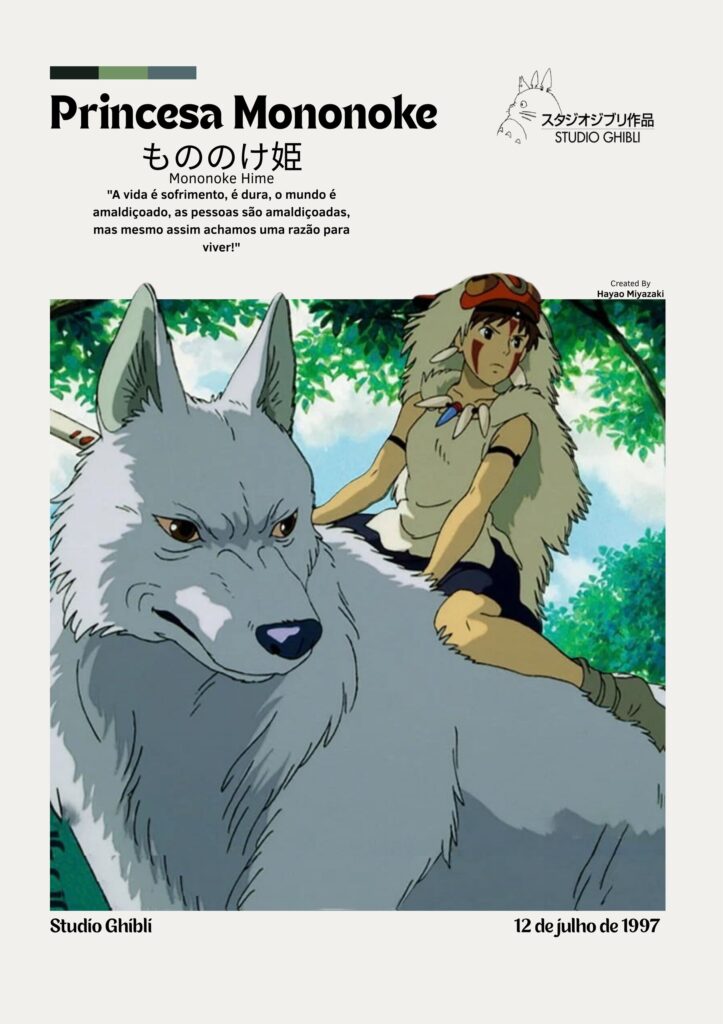 A Princesa Mononoke - A Obra-Prima de Miyazaki
