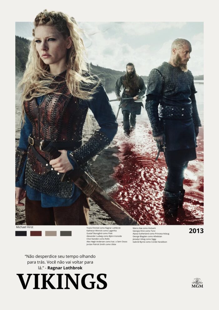 Vikings: Ragnar, Lagertha e Rollo