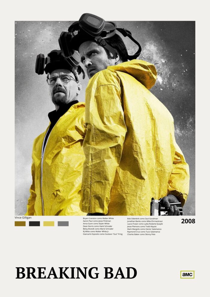 Breaking Bad: Walter White e Jesse Pinkman no Traje Clássico