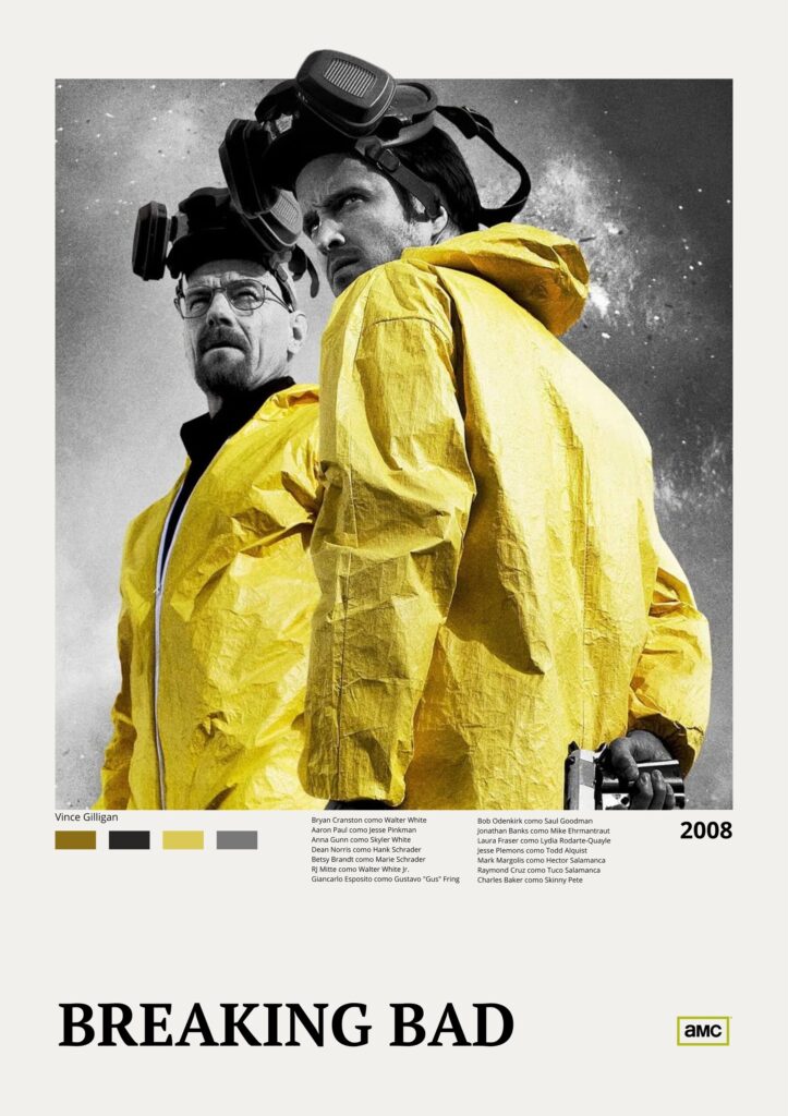 Breaking Bad: Walter White e Jesse Pinkman no Traje Clássico