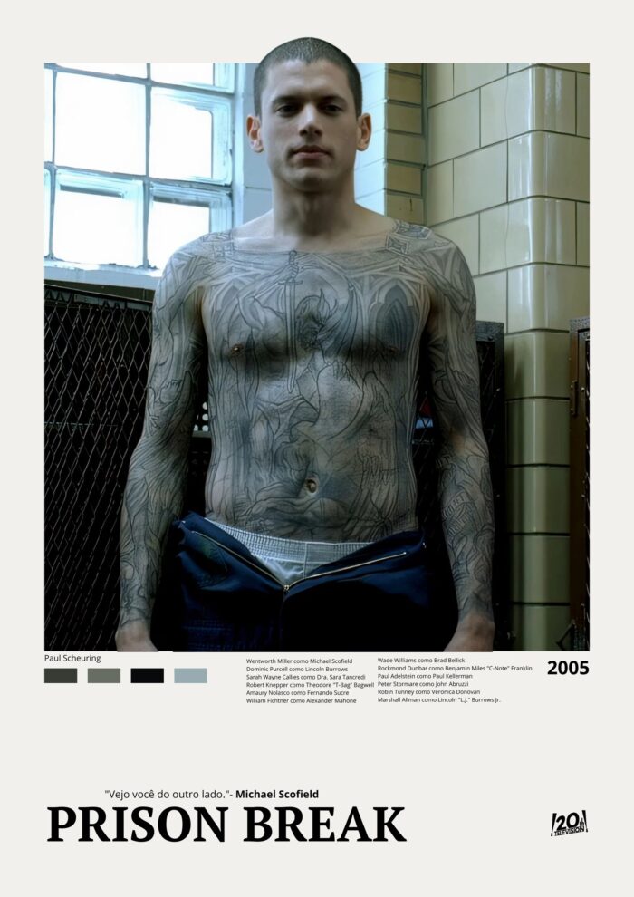 Prison Break: Tatuagens De Michael Scofield