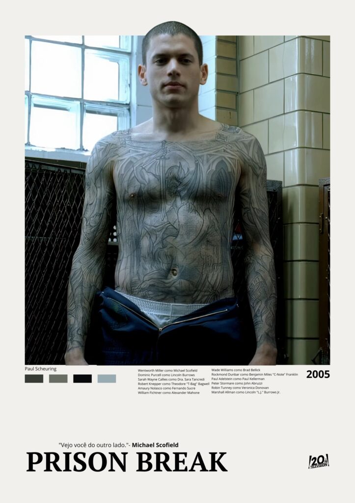 Prison Break: Tatuagens De Michael Scofield