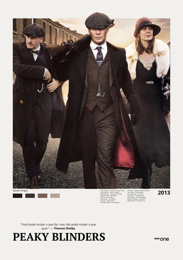 Peaky Blinders: Thomas, Arthur e Tia Polly
