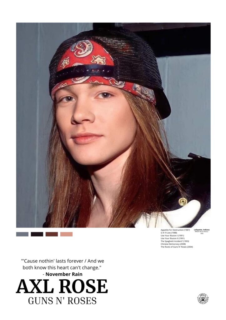 Axl Rose - Guns N' Roses