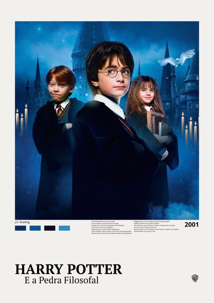 Harry Potter e a Pedra Filosofal - Rony Weasley e Harry