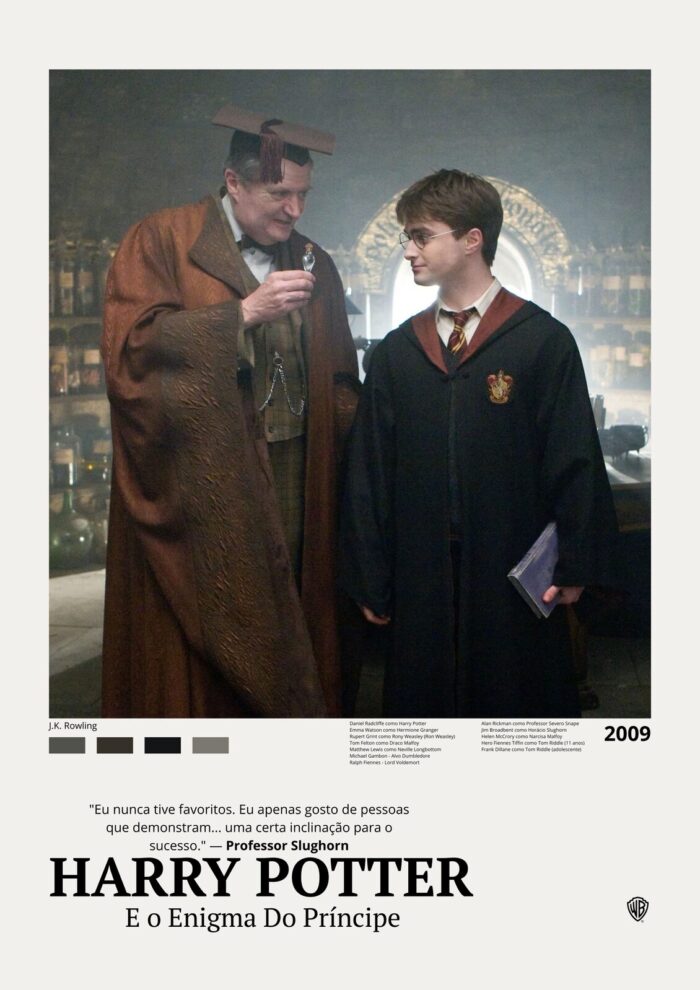 Harry Potter e Professor Slughorn - Enigma do Príncipe