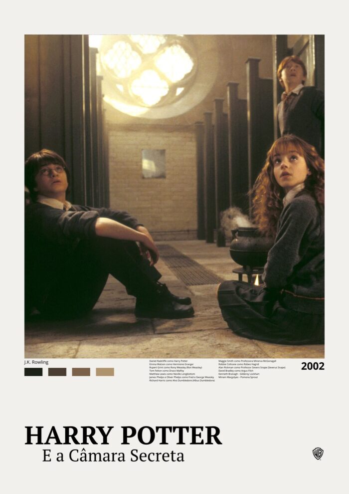 Harry, Rony e Hermione - Harry Potter e a Câmara Secreta