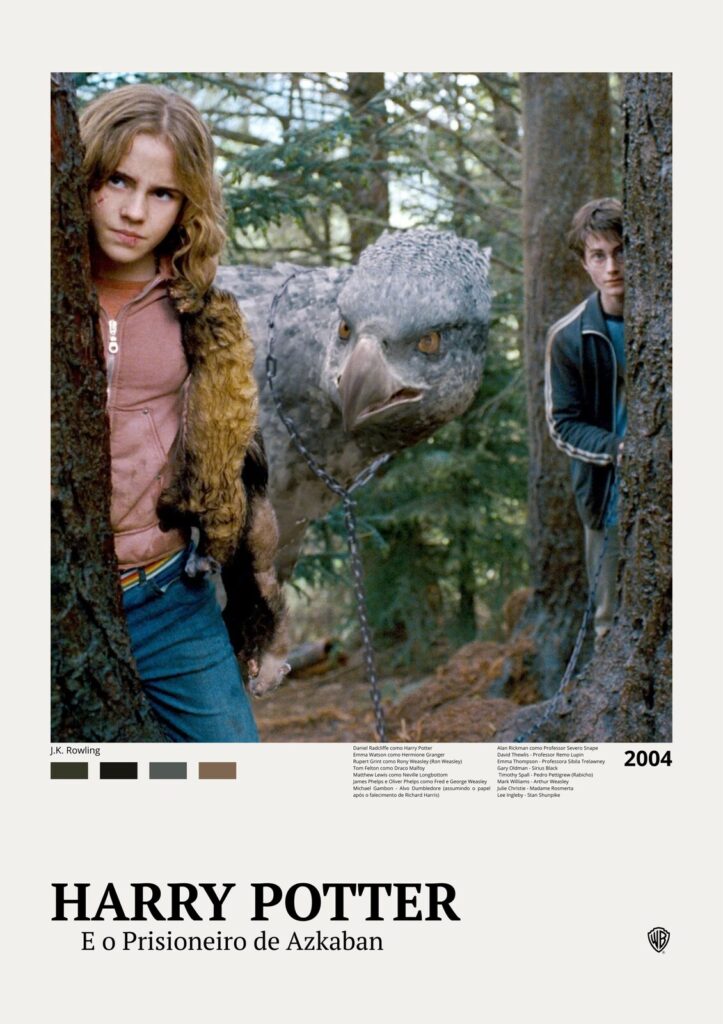 Hermione Granger e Harry Potter - Prisioneiro De Azkaban