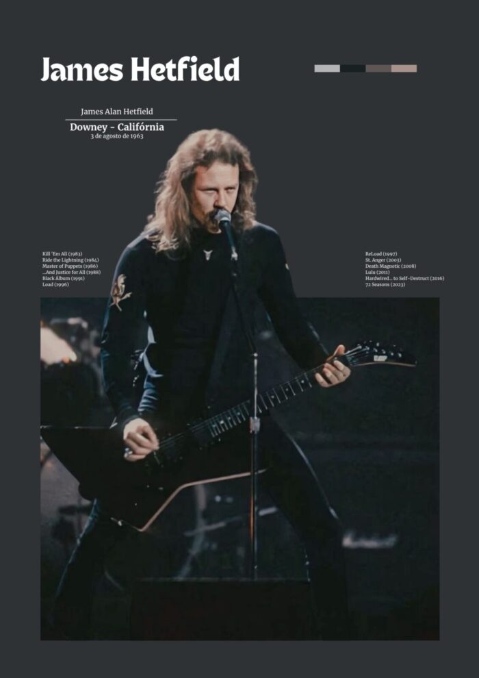 James Hetfield Anos 90