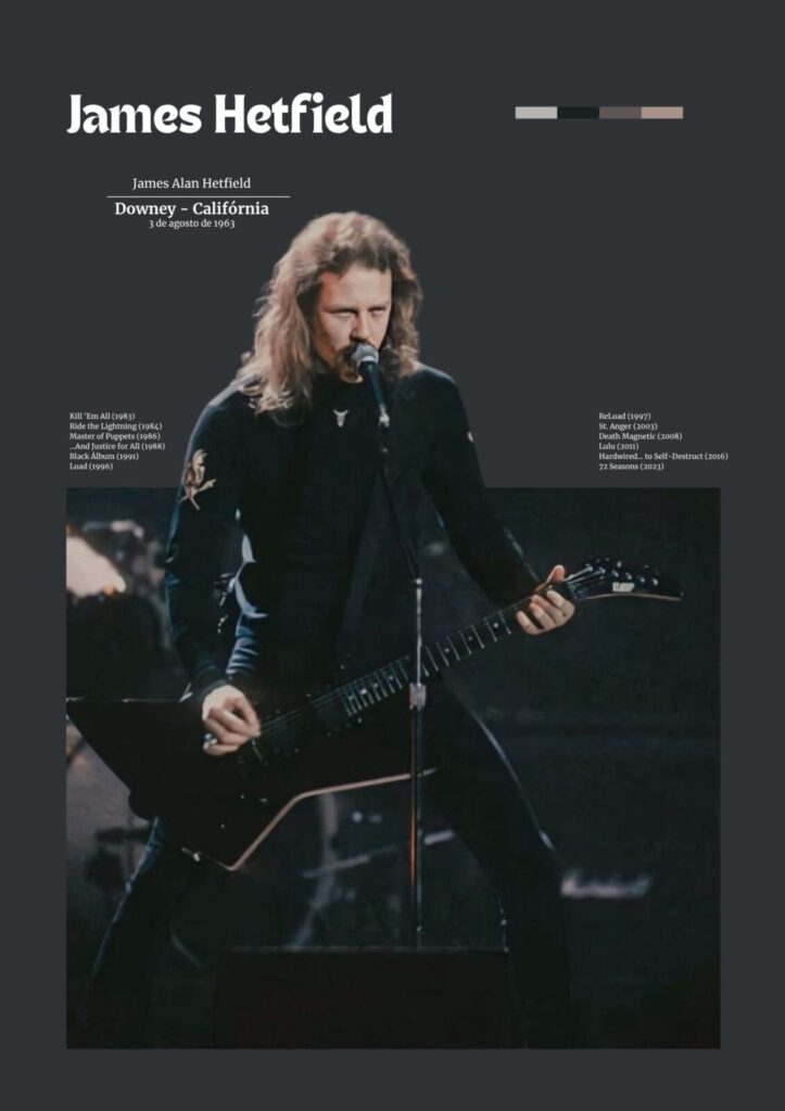 James Hetfield Anos 90