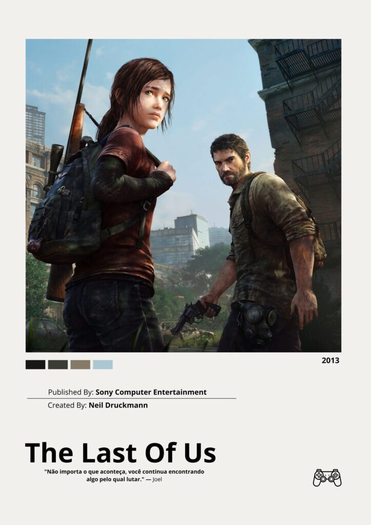 Joel e Ellie - Game The Last of Us