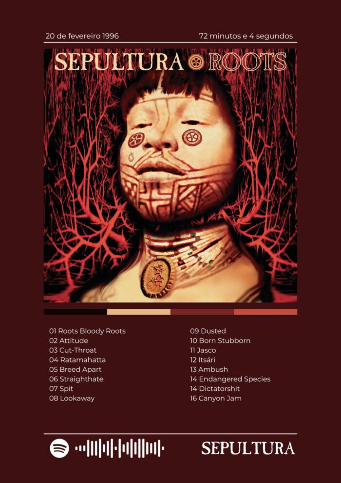 Sepultura - Roots: O Clássico Brasileiro na Sua Parede