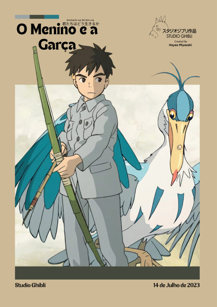 O Menino e a Garça do Studio Ghibli