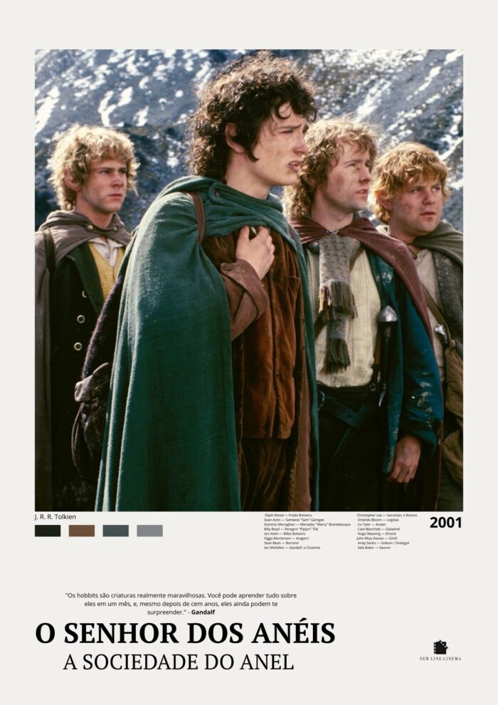 O Senhor dos Anéis: A Sociedade do Anel e a Jornada dos Hobbits