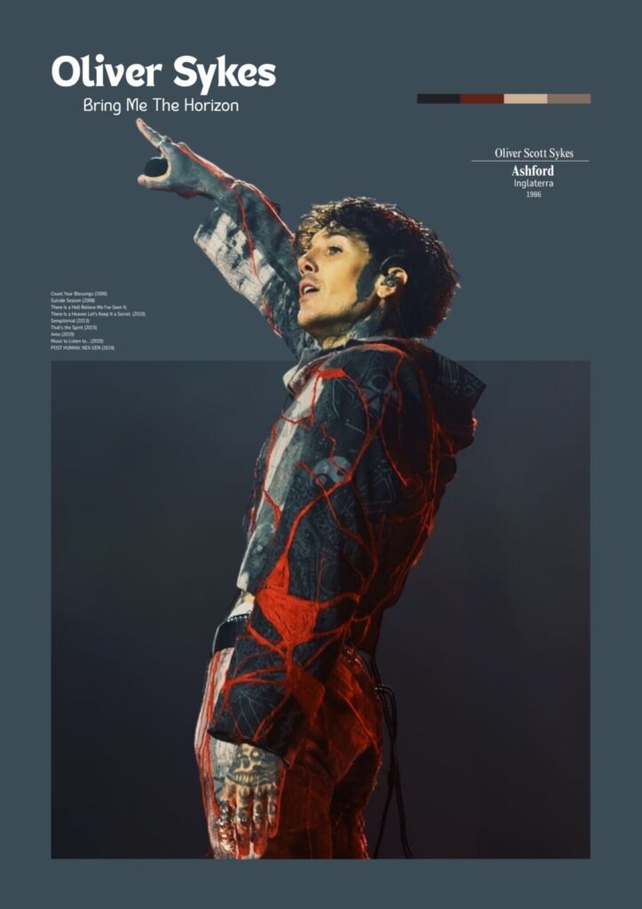 Oliver Sykes Ao Vivo - Bring Me The Horizon