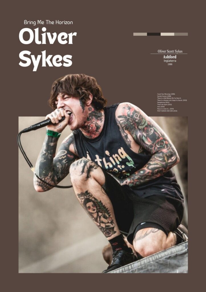 Oliver Sykes Cantando - BMTH