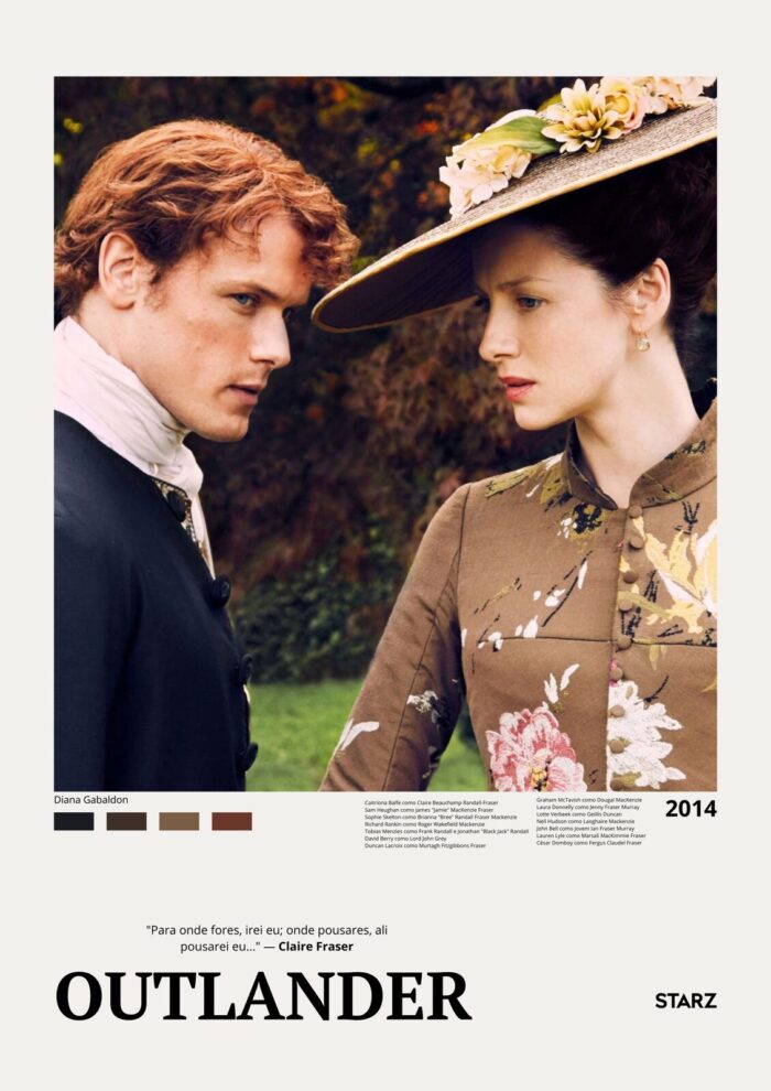 Outlander - Jamie Fraser e Claire Fraser