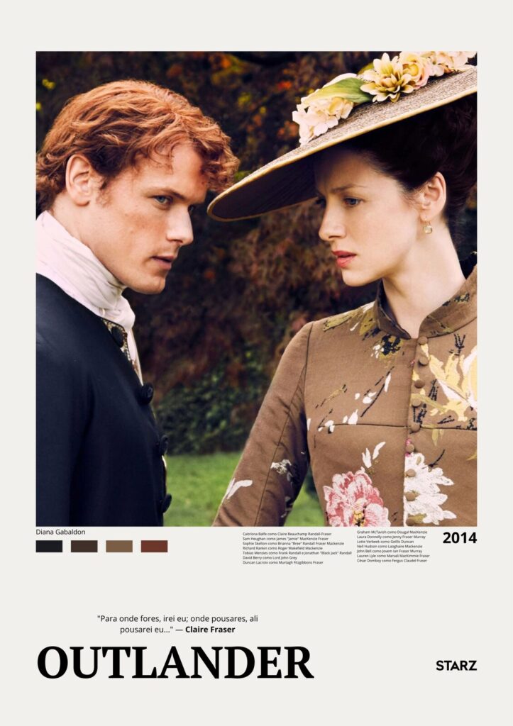 Outlander - Jamie Fraser e Claire Fraser