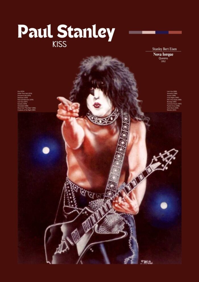 Paul Stanley KISS - The Starchild