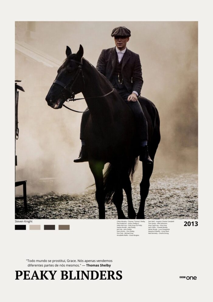 Peaky Blinders - Cillian Murphy Como Thomas Shelby