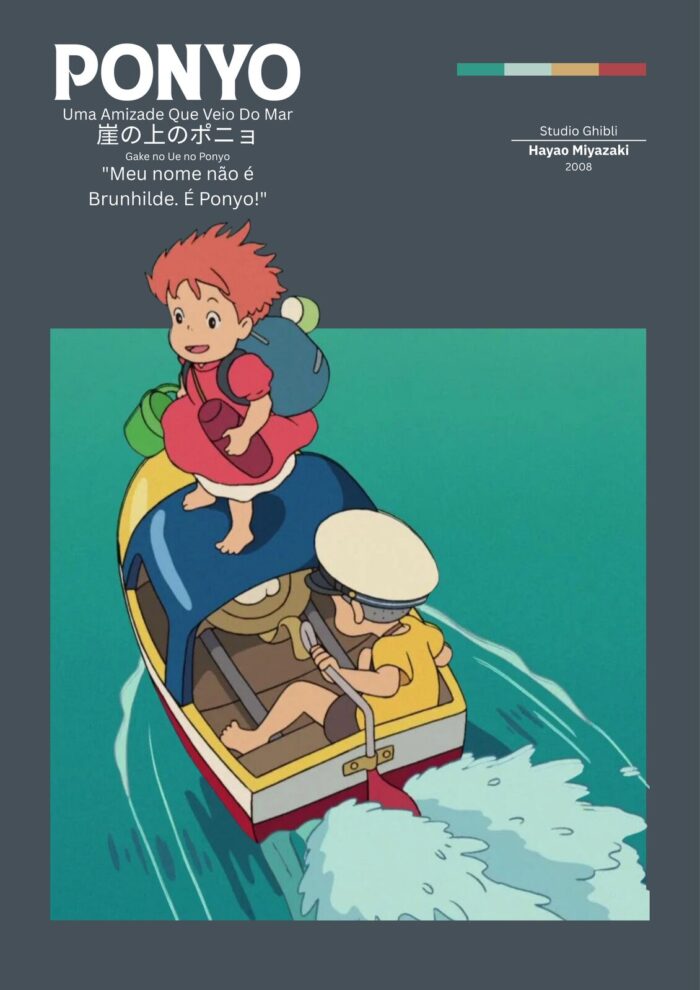 Ponyo: Uma Amizade que Veio do Mar do Studio Ghibli