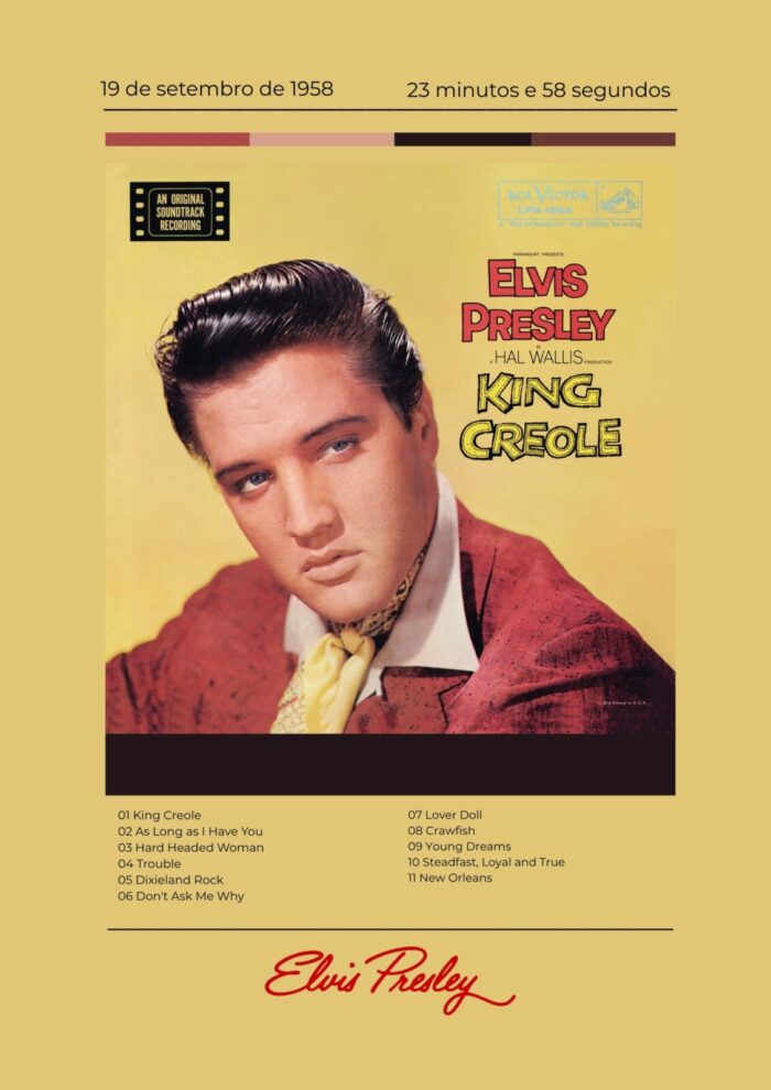 Elvis Presley: King Creole - Arte Exclusiva