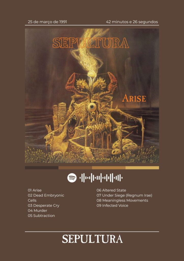 Sepultura - Arise: O Clássico do Metal Nacional