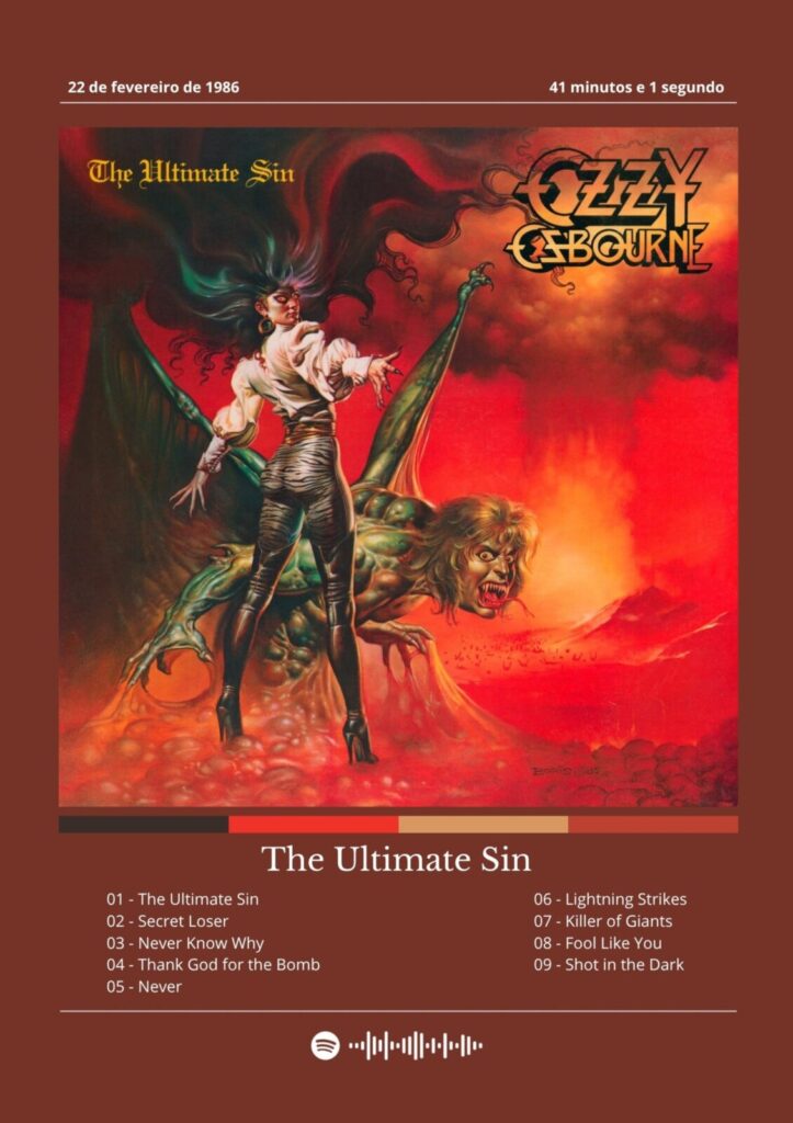 The Ultimate Sin – Ozzy Osbourne: O Clássico de 1986