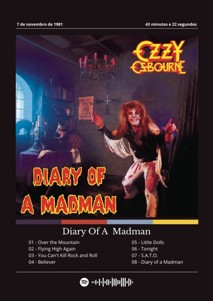Ozzy Osbourne – Diary of a Madman: O Clássico do Heavy Metal