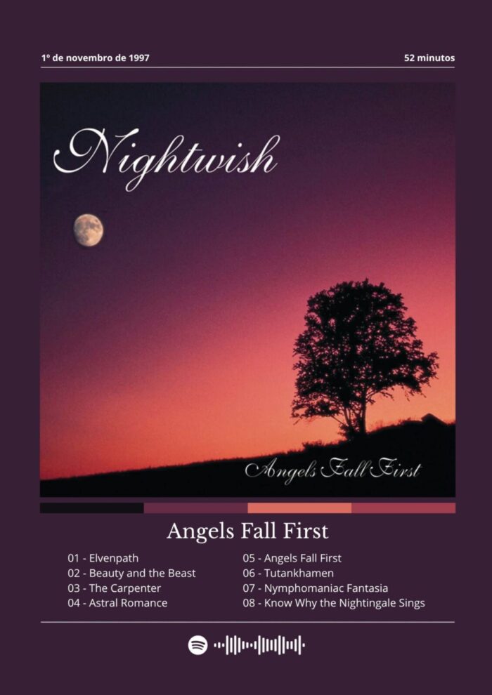 Nightwish: O Álbum Angels Fall First Transfomado em Arte