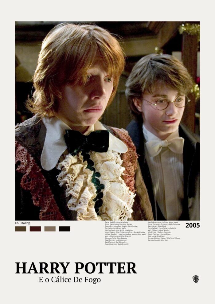Rony Weasley e Harry Potter - Baile de Inverno