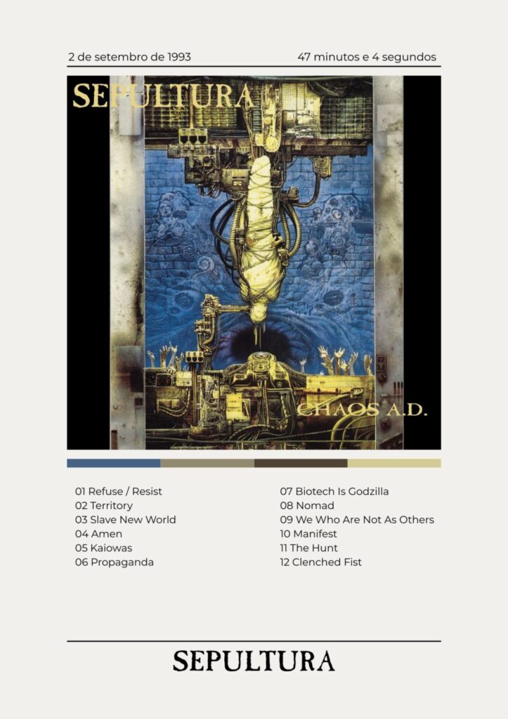 Sepultura - Chaos A.D. - O Maior Clássico do Metal Brasileiro