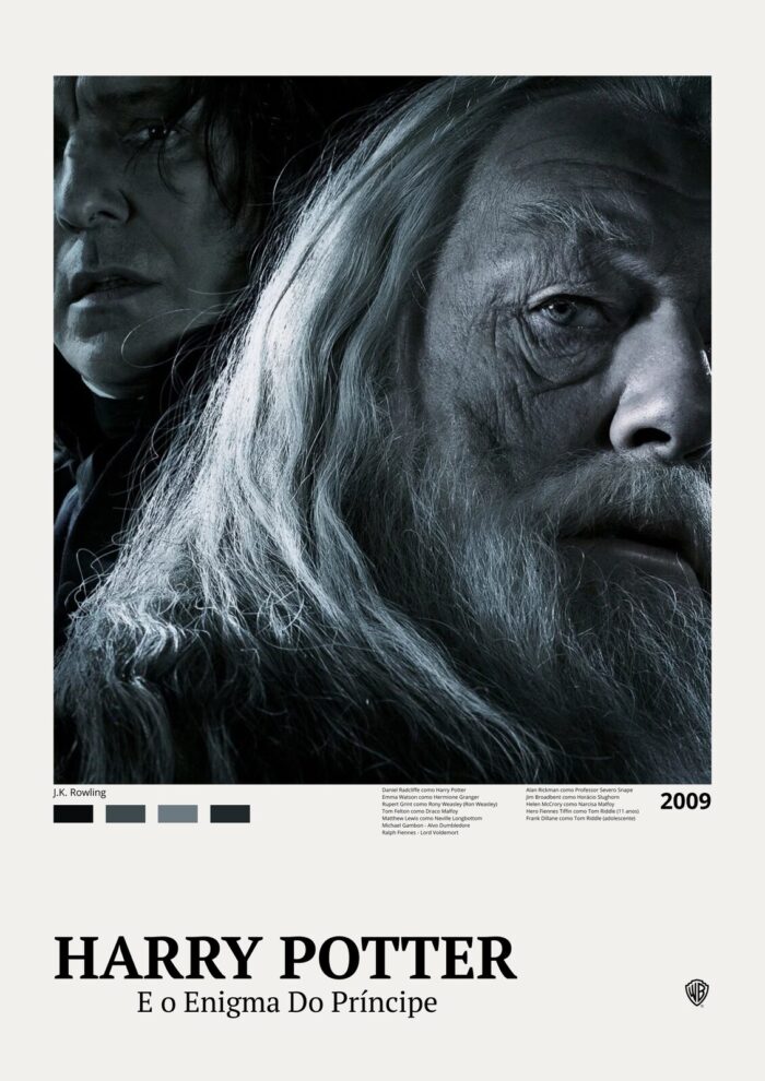 Severo Snape e Alvo Dumbledore - Enigma do Príncipe