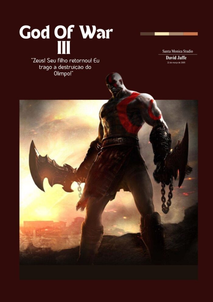 Fantasma De Esparta: Kratos Em God of War 3