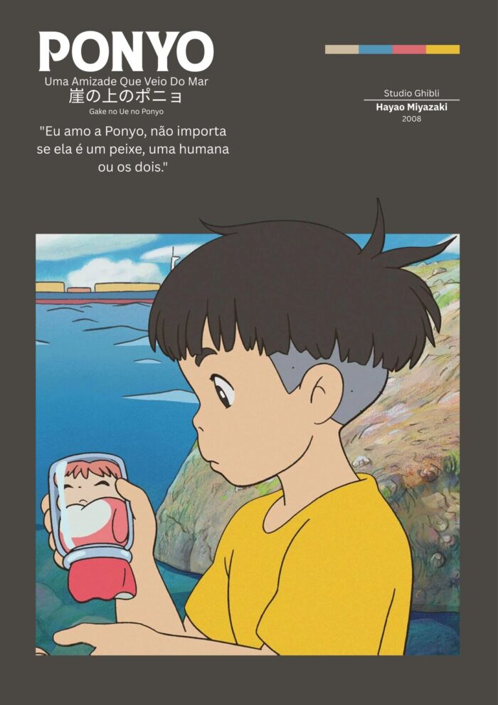 Sosuke e Ponyo: Uma Amizade que Veio do Mar