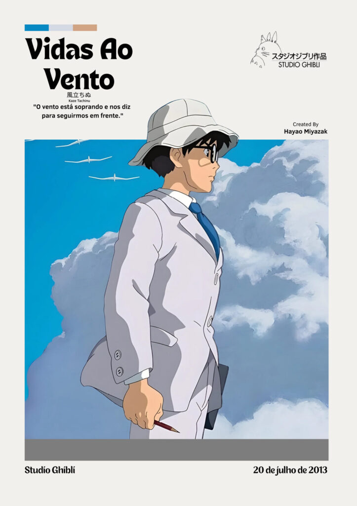 Vidas ao Vento do Studio Ghibli