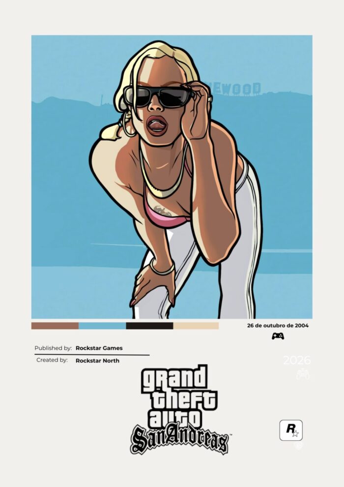 Vinewood Girl – A Vibe Clássica do GTA San Andreas
