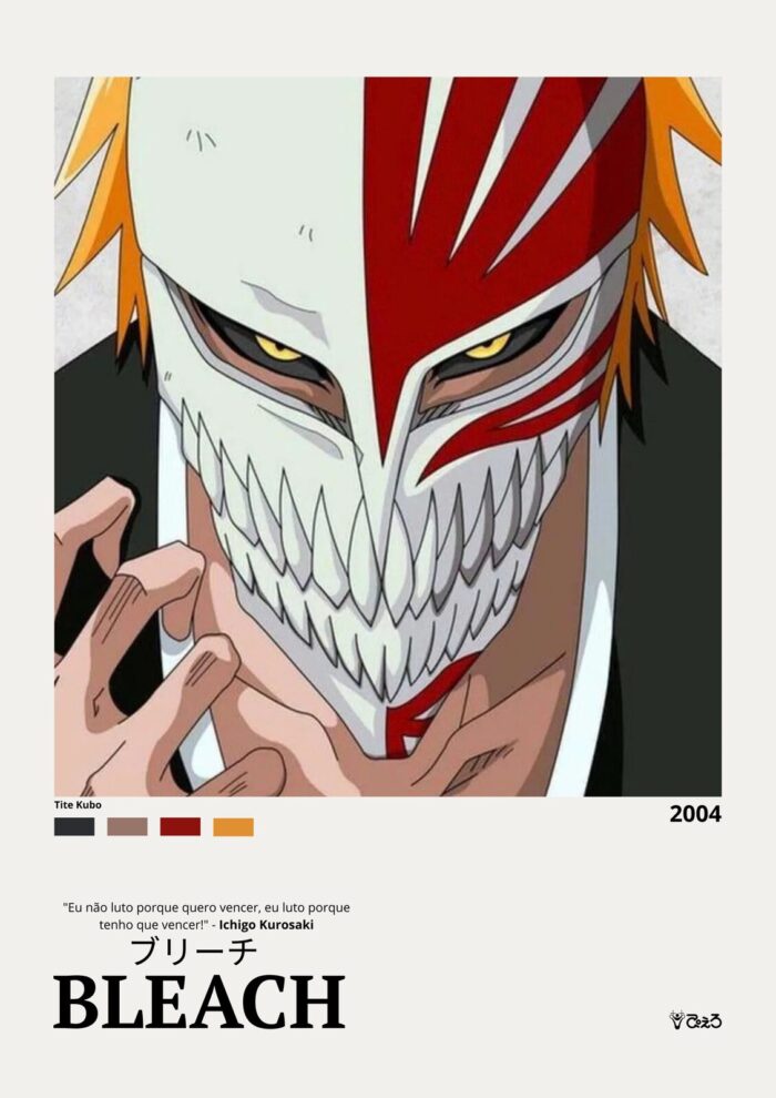 Bleach: Ichigo Kurosaki Com Máscara De Hollow