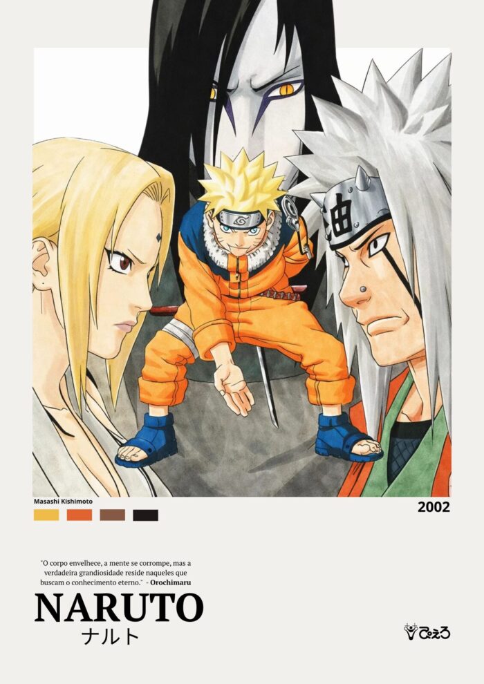 Naruto Clássico: O Legado dos Três Sannin Lendários