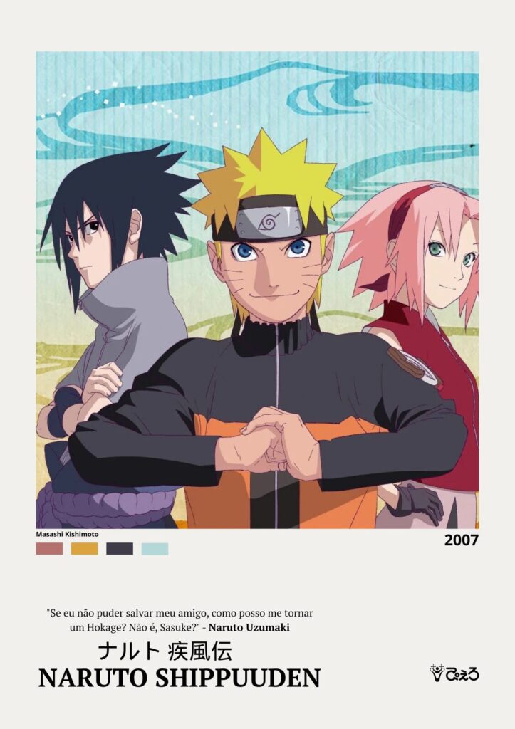 Naruto Shippuuden - Time 7 Reunido